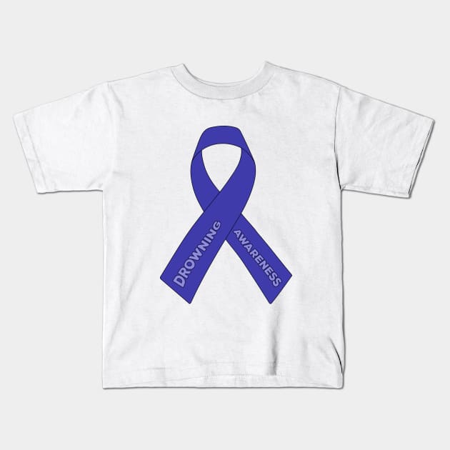 Drowning Awareness Kids T-Shirt by DiegoCarvalho